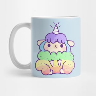 Unicorn Rainbow Sheep Mug